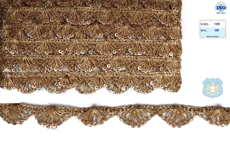 Devi Lace: Unveiling the Artistry of Handmade Elegance in Fancy Lace Designs in Anmol At 9 MTS
