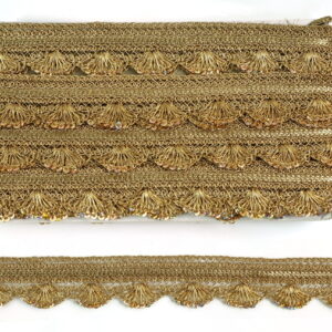 Devi Lace Fancy Handwork Pankha Lace for Ethnic Wear | Fancy Border for Kurti & Dupatta 9 Mts
