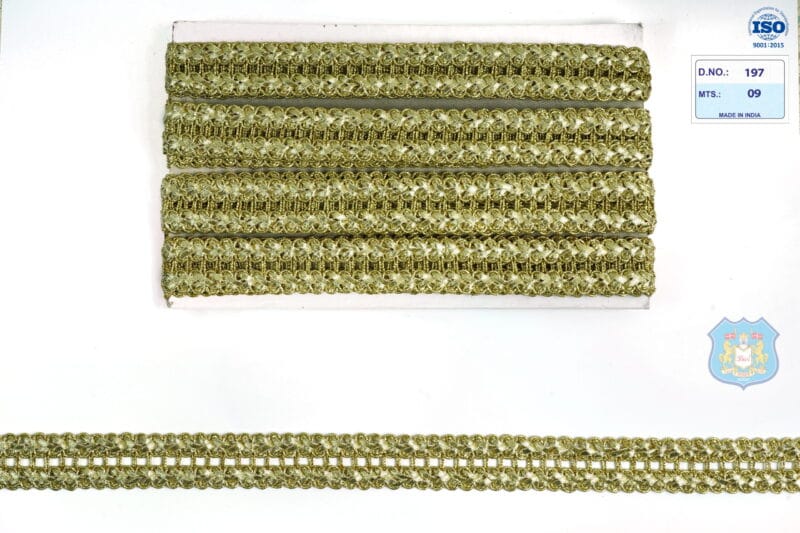 Devi Lace Premium Fancy Lace Border  – 9 Meters for Sarees, Dupattas, Kurtis, Blouses,