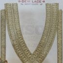 Devi Lace Neck Highlight Embroidery With Sleve  – Partywear Designer Kurtis & Suits (1Pcs)