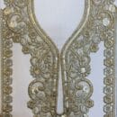 Boutique-Inspired Neck Embroidery With Sleve by Devi Lace – for Party Kurtis (1Pcs)