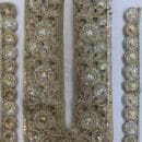 Elegant Neck Embroidery With Sleve by Devi Lace– Perfect for Kurtis, Anarkalis & Gowns  (1Pcs)