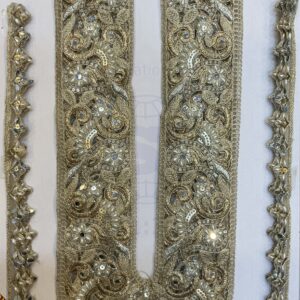 Devi Lace Mirror & Beads Work Embroidery Neck With Sleve – Fancy Kurtis & Dress (1 Pcs)