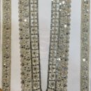 Devi Lace Boutique Style Thread Mirror & Beads Work Embroidery Neck With Sleve – Fancy Kurtis & Dress (1 Pcs)