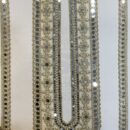 Devi Lace Thread Mirror & Beads Work Embroidery Neck With Sleve – Fancy Kurtis & Dress (1 Pcs)