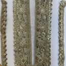 Devi Lace Exclusive Neck Embroidery With Sleve – Ideal for Fancy Kurtis & Gowns (1Pcs)