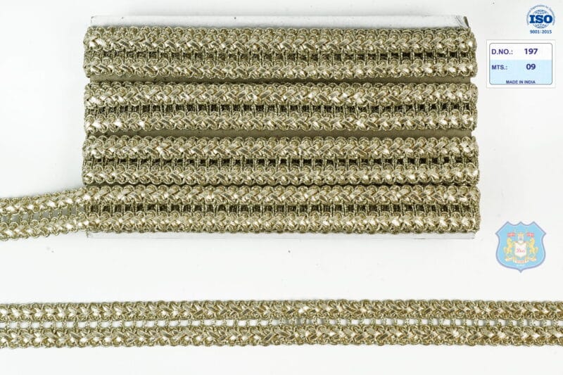 Devi Lace Premium Fancy Lace Border  – 9 Meters for Sarees, Dupattas, Kurtis, Blouses,