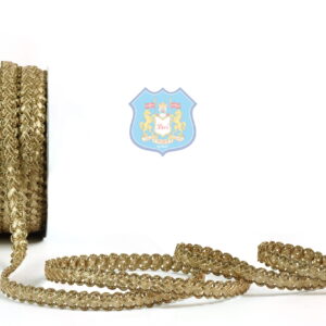 Devi Lace Fancy Lace with Beads and Tassels 18 Mts| Contemporary Ethnic Lace | Fancy Dress Border (Pack Of 3)