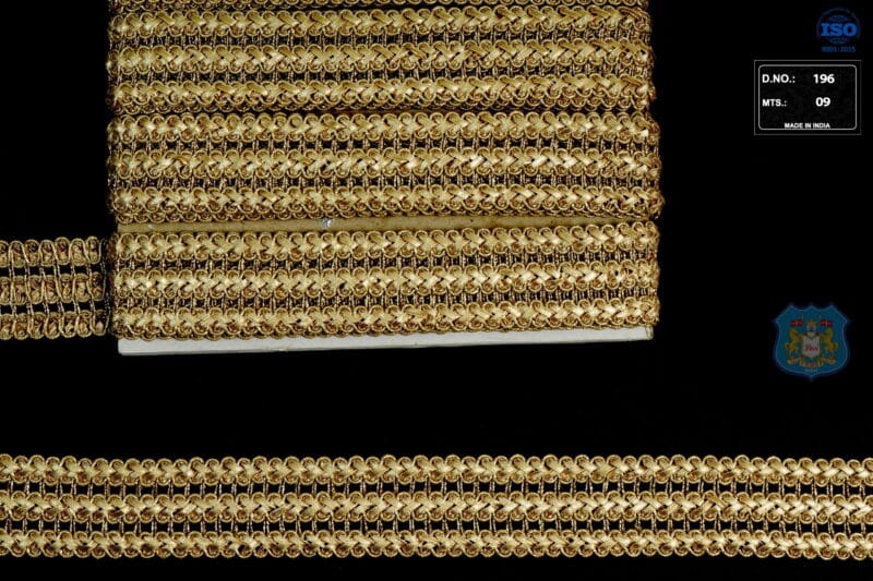 Devi Lace Premium Fancy Lace Border – 9 Meters for Sarees, Dupattas, Kurtis, Blouses, DIY Crafts & Home Decor