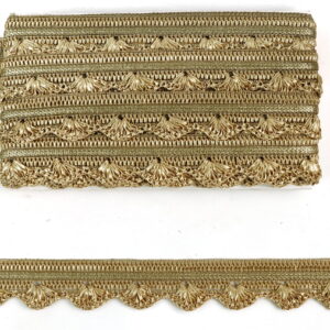 Devi Lace Handwork Pankha Lace Border 9 Mts | Heavy Saree Trim | Fancy Wedding Wear Lace