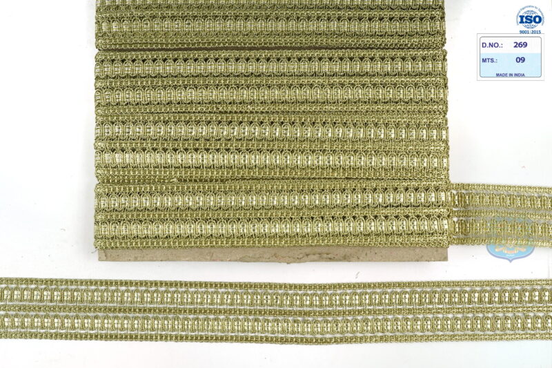 Devi Lace Fancy Designer Floral Lace in Pastel Shades 9Mts | Soft Embroidery Border for Dresses