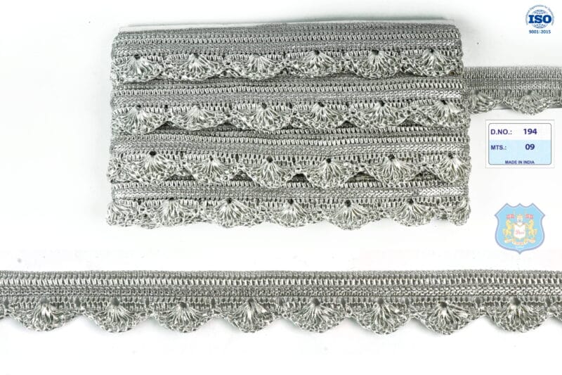 Devi Lace Handwork Pankha Lace Border 9 Mts | Heavy Saree Trim | Fancy Wedding Wear Lace